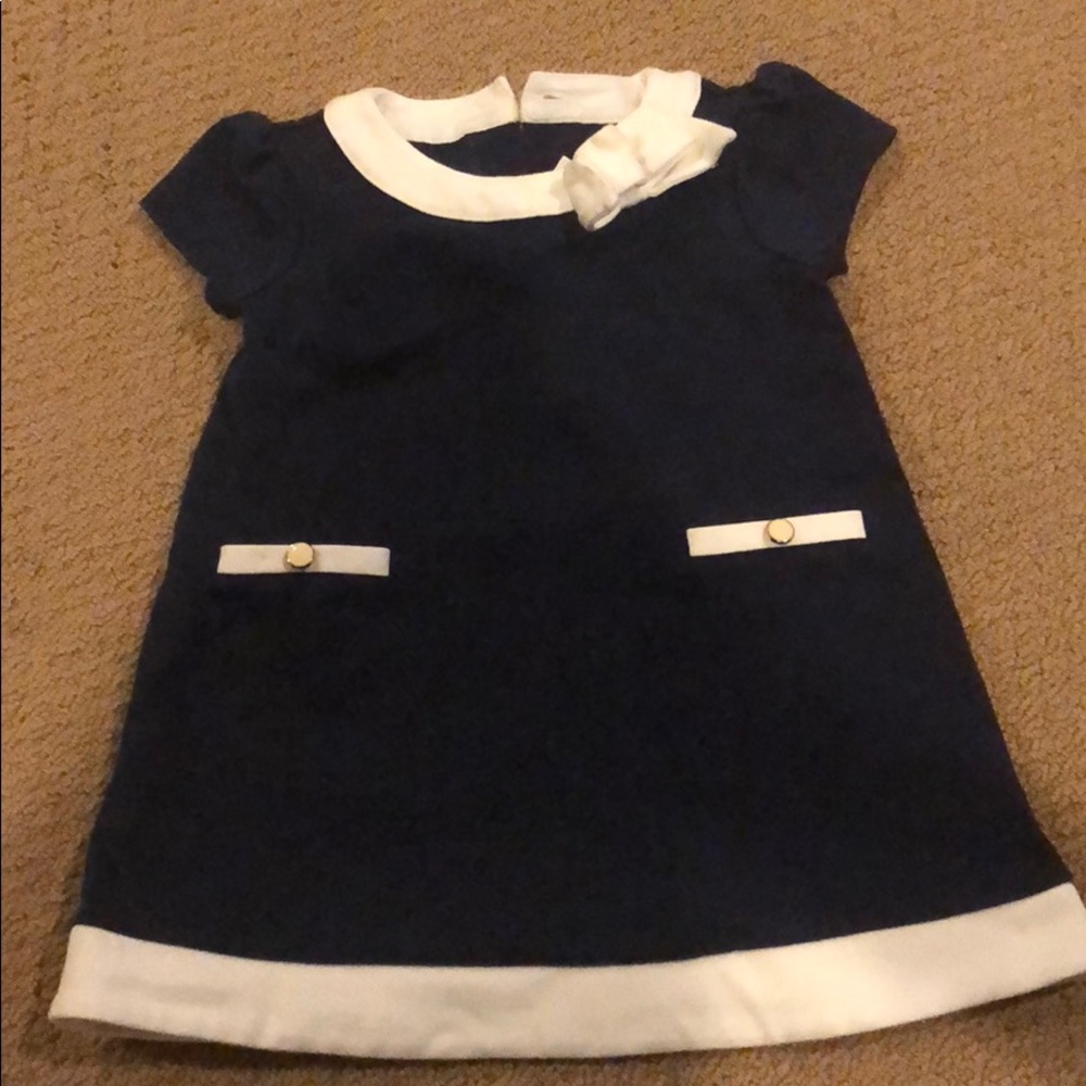 Janie and Jack navy blue dress